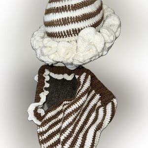 Handmade hat and bag